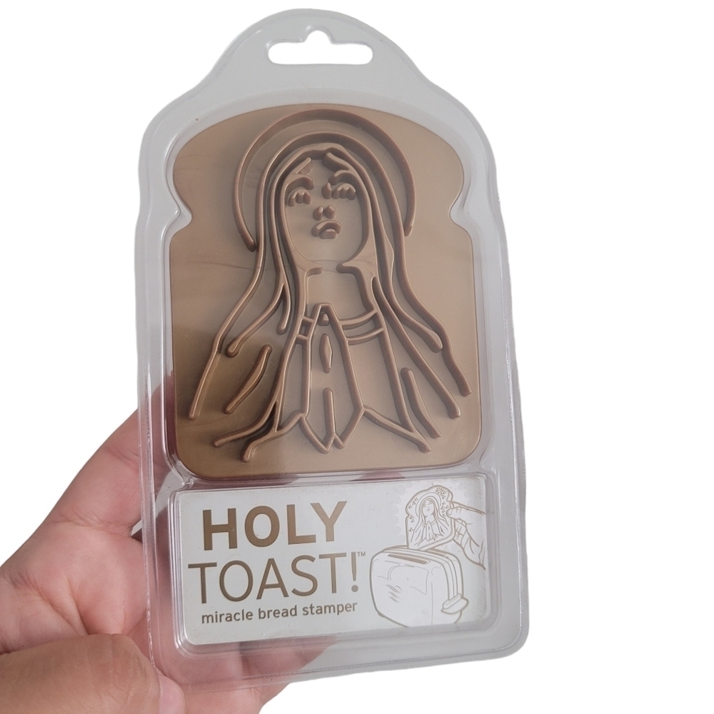 NEW Fred Virgin Mary Toast Stamp Gag Gift Funny Humor Religious‎
